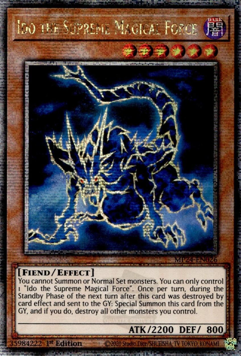 Ido the Supreme Magical Force MP24-EN026 YuGiOh 25th Anniversary Tin: Dueling Mirrors