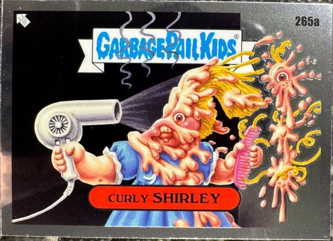 Curly SHIRLEY #265a 2024 Garbage Pail Kids Chrome