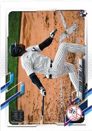 Estevan Florial #406 Baseball Cards 2021 Topps