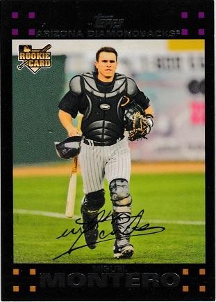 Miguel Montero #273 Baseball Cards 2007 Topps