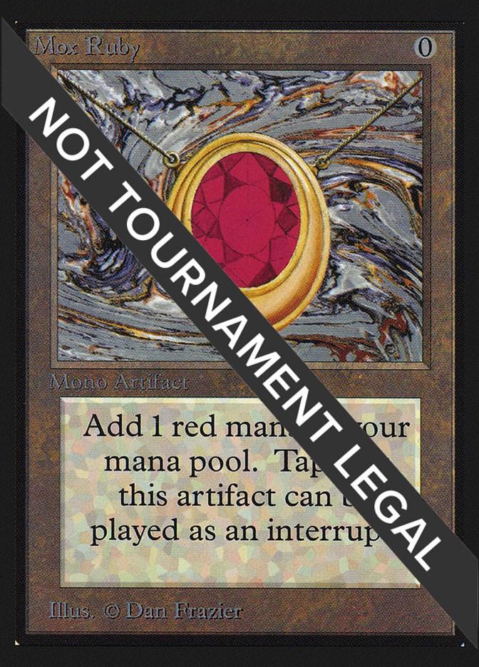 Mox Ruby Magic International Edition