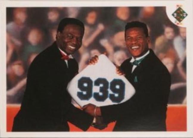 Lou Brock, Rickey Henderson #636 Baseball Cards 1991 Upper Deck