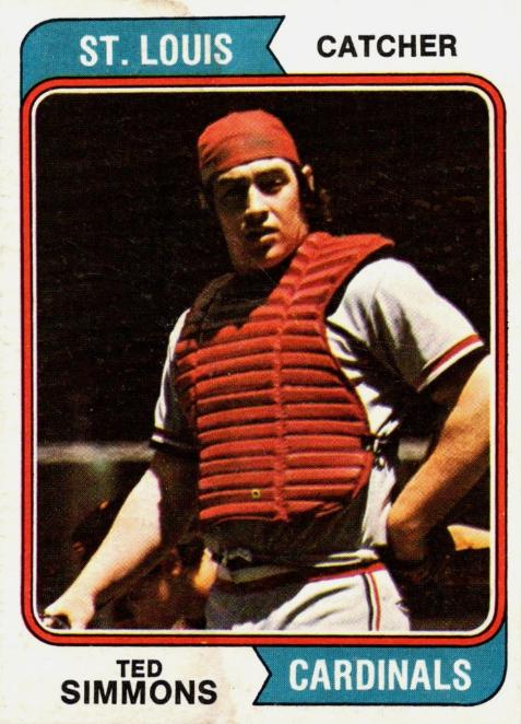 Ted Simmons (1974 Topps)