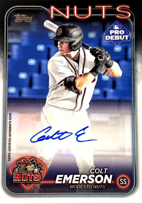 2024 Colt Emerson [Autograph] #PD-168