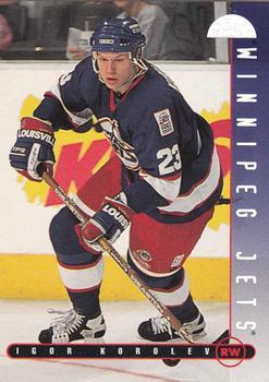 Igor Korolev #48 Hockey Cards 1995 Leaf