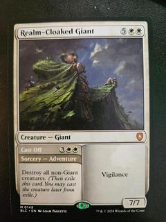 Realm-Cloaked Giant // Cast Off