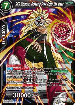 SS3 Bardock, Breaking Free From the Mask BT13-125 Dragon Ball Super Supreme Rivalry