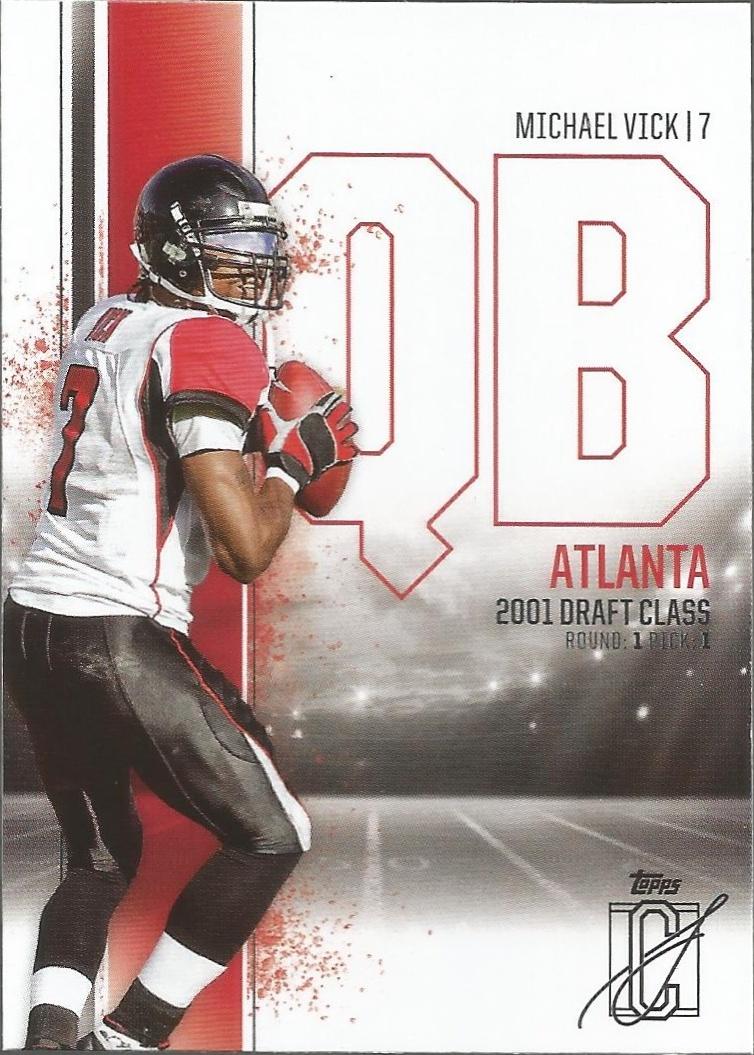 Michael Vick #2 Football Cards 2024 Topps Signature Class