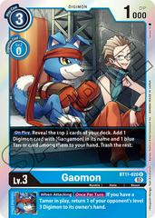 Gaomon [Foil] #BT11-020 Digimon Dimensional Phase Prices