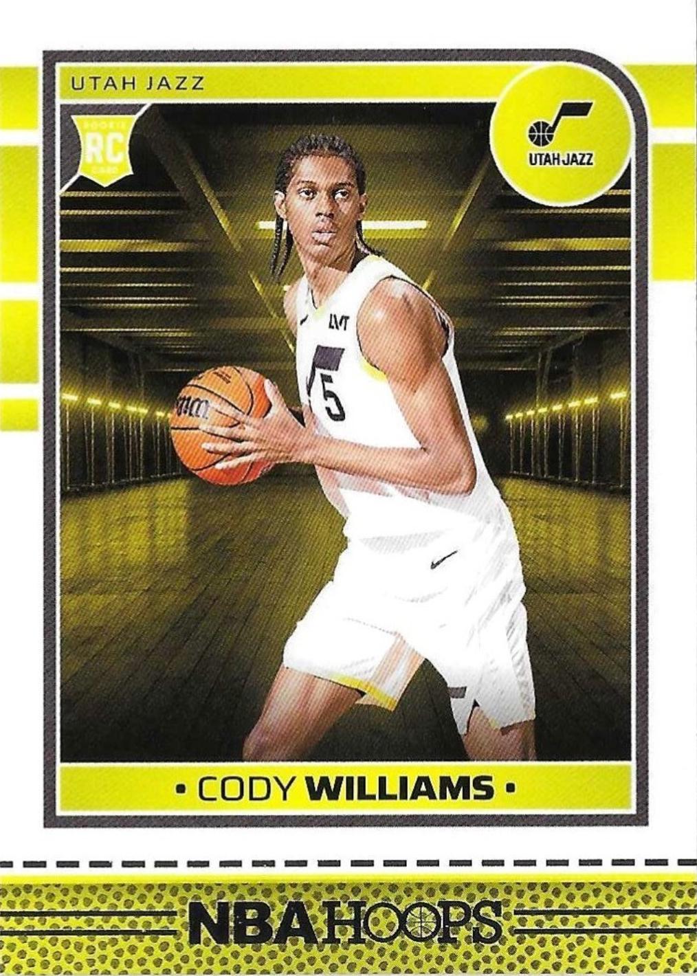Cody Williams #240 Basketball Cards 2024 Panini NBA Hoops