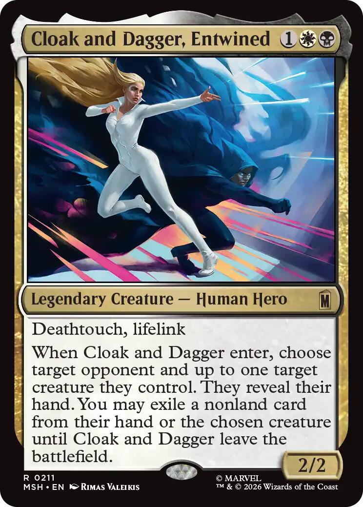 Cloak and Dagger, Entwined (Magic Marvel Super Heroes)