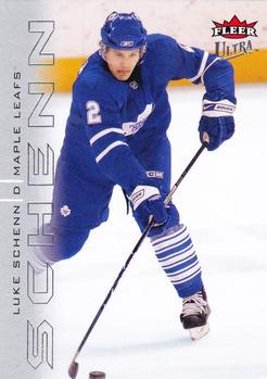 Luke Schenn #136 2009 Fleer Ultra Hockey
