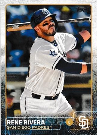 Rene Rivera #3 Baseball Cards 2015 Topps