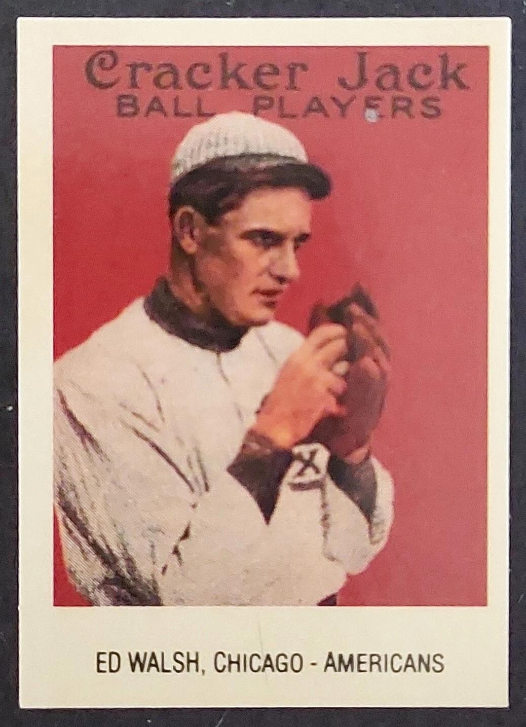Ed Walsh #23 1993 Cracker Jack 1915 Replicas Baseball