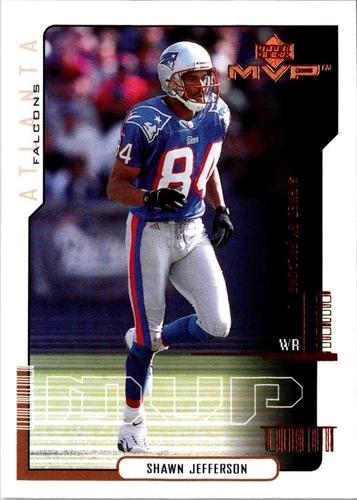 Shawn Jefferson #11 Football Cards 2000 Upper Deck MVP