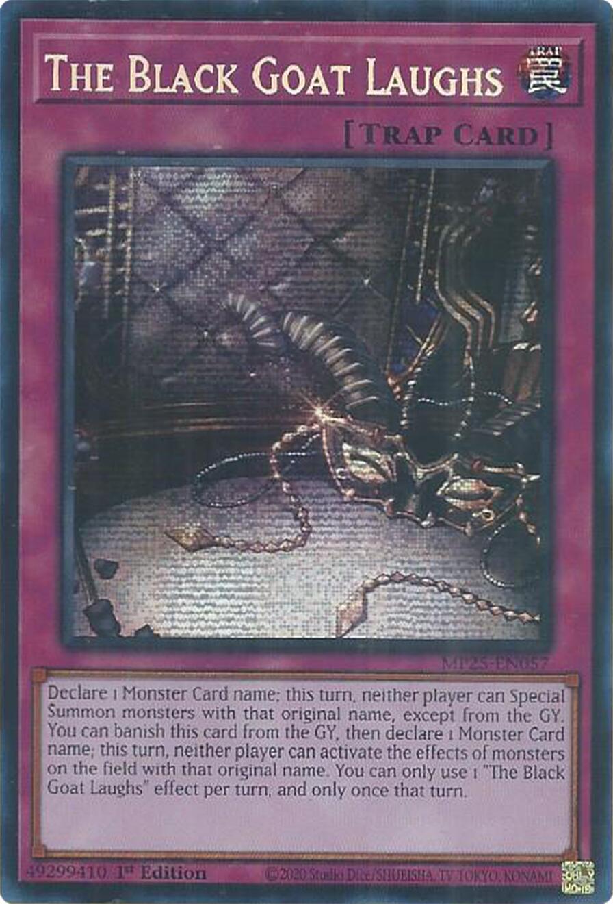 The Black Goat Laughs MP25-EN057 Prices | YuGiOh 2025 Mega Pack Tin | YuGiOh  Cards