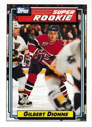 Gilbert Dionne #13 Hockey Cards 1992 Topps