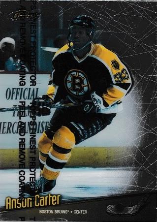 Anson Carter #21 Hockey Cards 1998 Finest