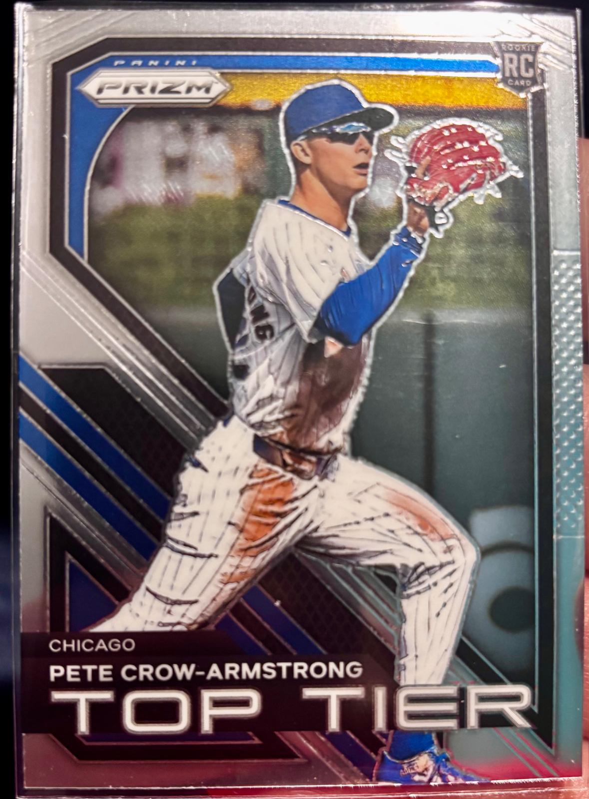 Pete Crow-Armstrong #17 Baseball Cards 2024 Panini Prizm Top Tier