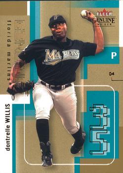 Dontrelle Willis #50 2004 Fleer Genuine Insider Baseball
