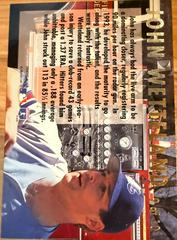 Back Of Card | John Wetteland Baseball Cards 1994 Ultra Firemen