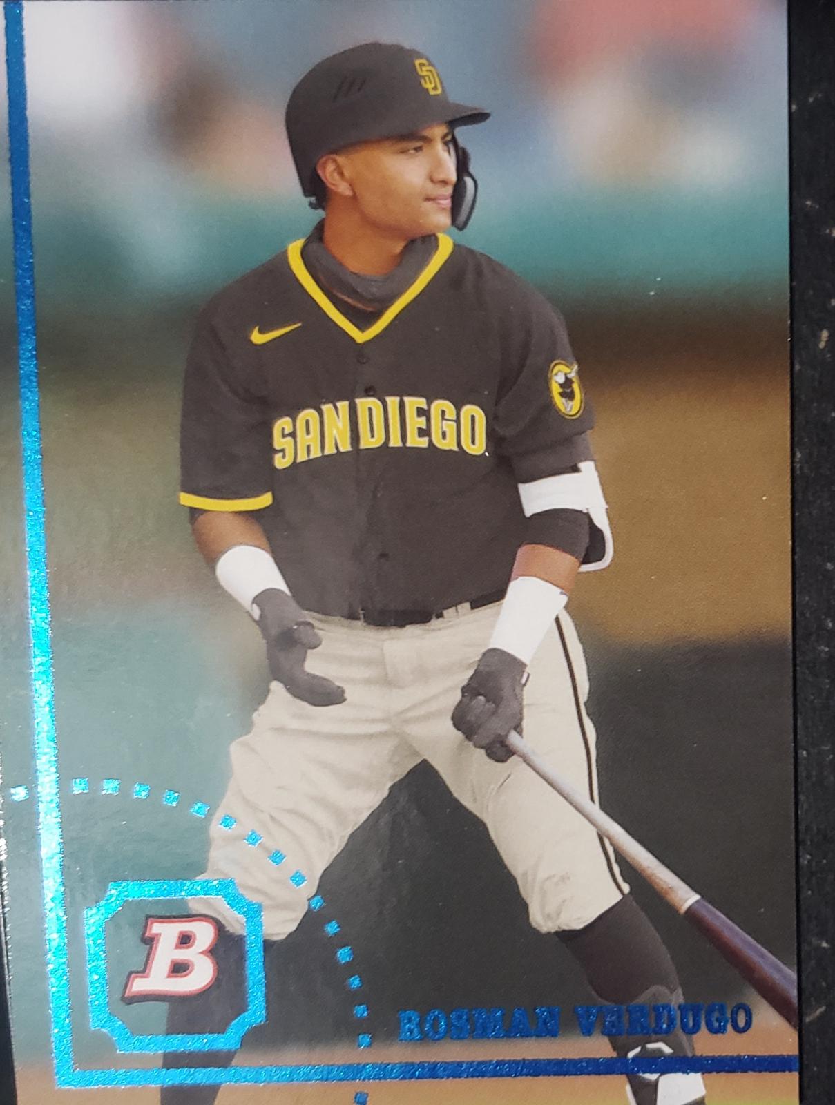 Rosman Verdugo #BHP-141 2022 Bowman Heritage Paper Prospect Baseball