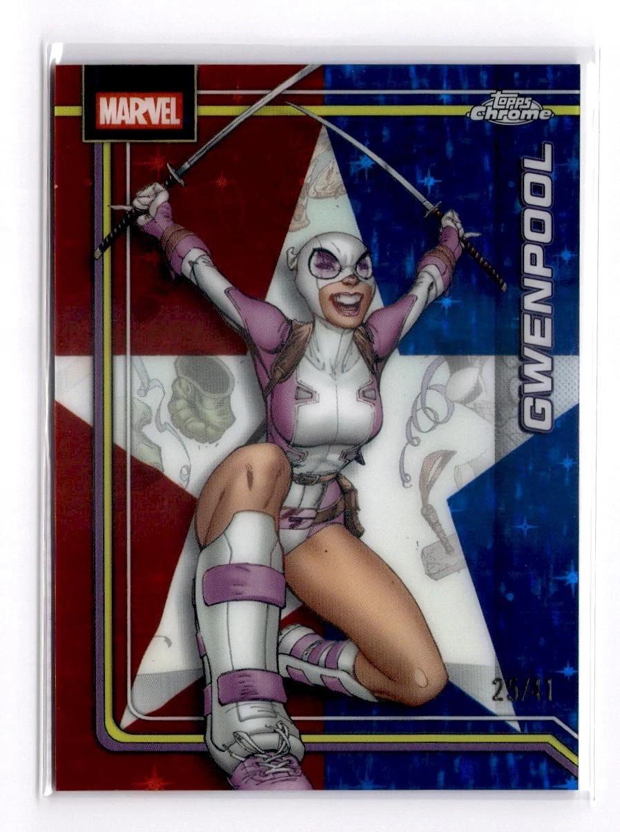 Gwenpool Captain America's Star Refractor