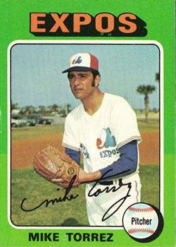 Mike Torrez (1975 Topps)