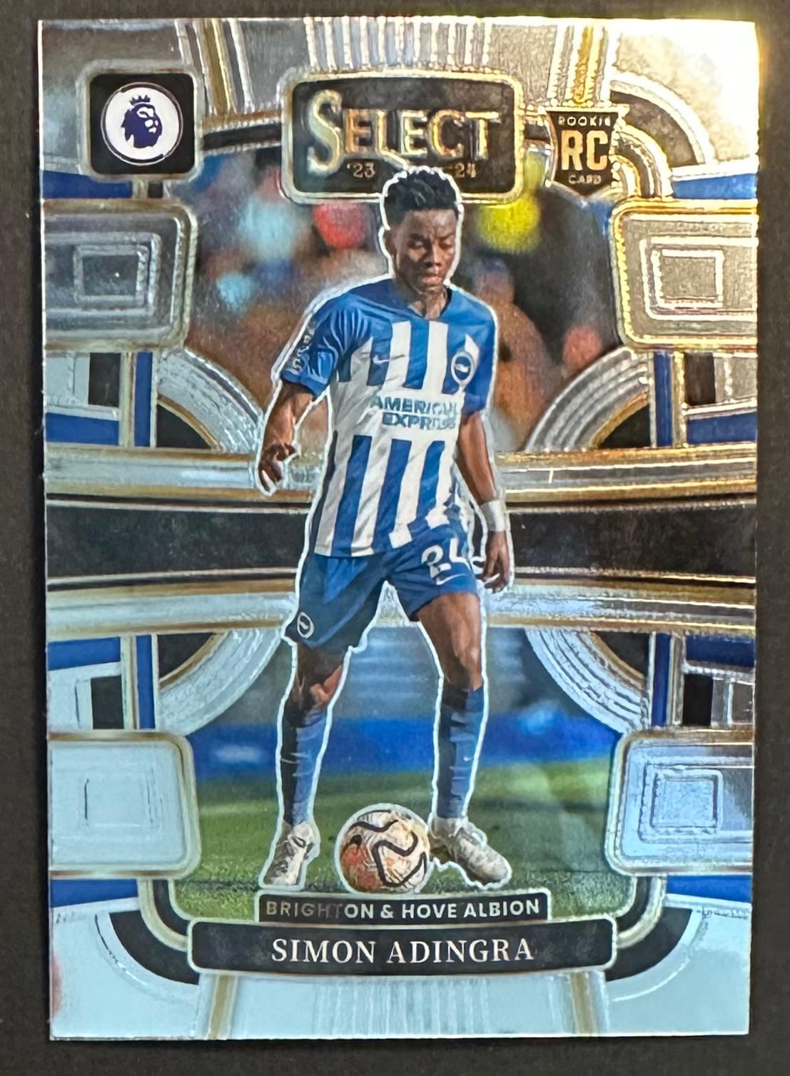 Simon Adingra #25 Soccer Cards 2023 Panini Select Premier League