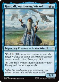 Gandalf, Wandering Wizard
