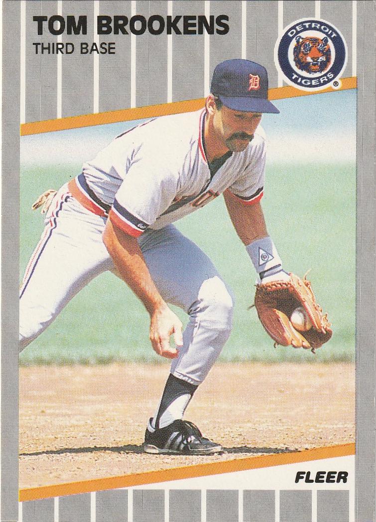 Tom Brookens (1989 Fleer)