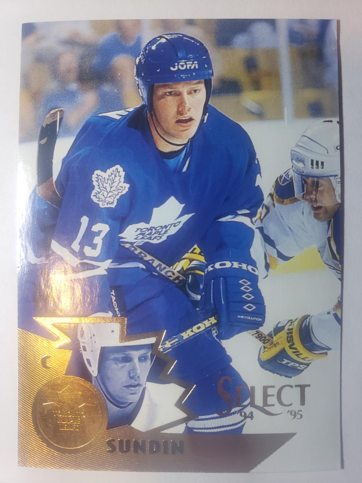 Mats Sundin #21 Hockey Cards 1994 Select