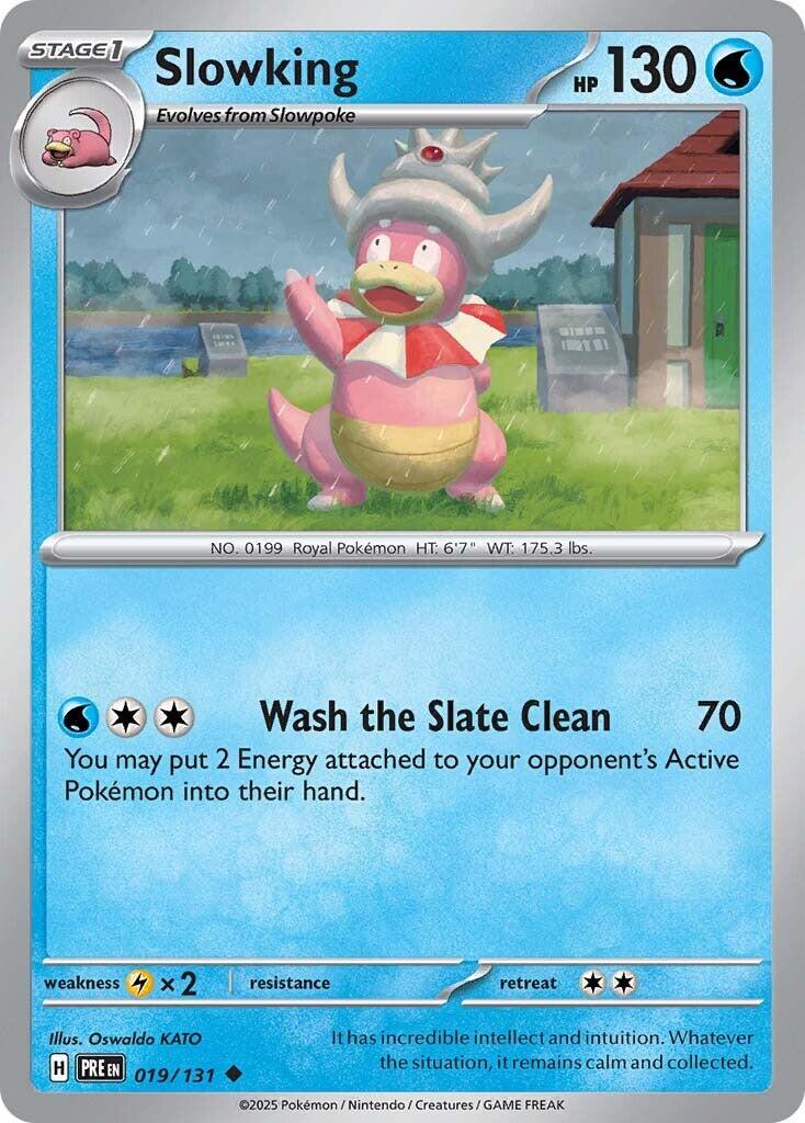 Slowking #19 Pokemon Prismatic Evolutions