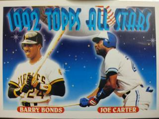 Barry Bonds, Joe Carter