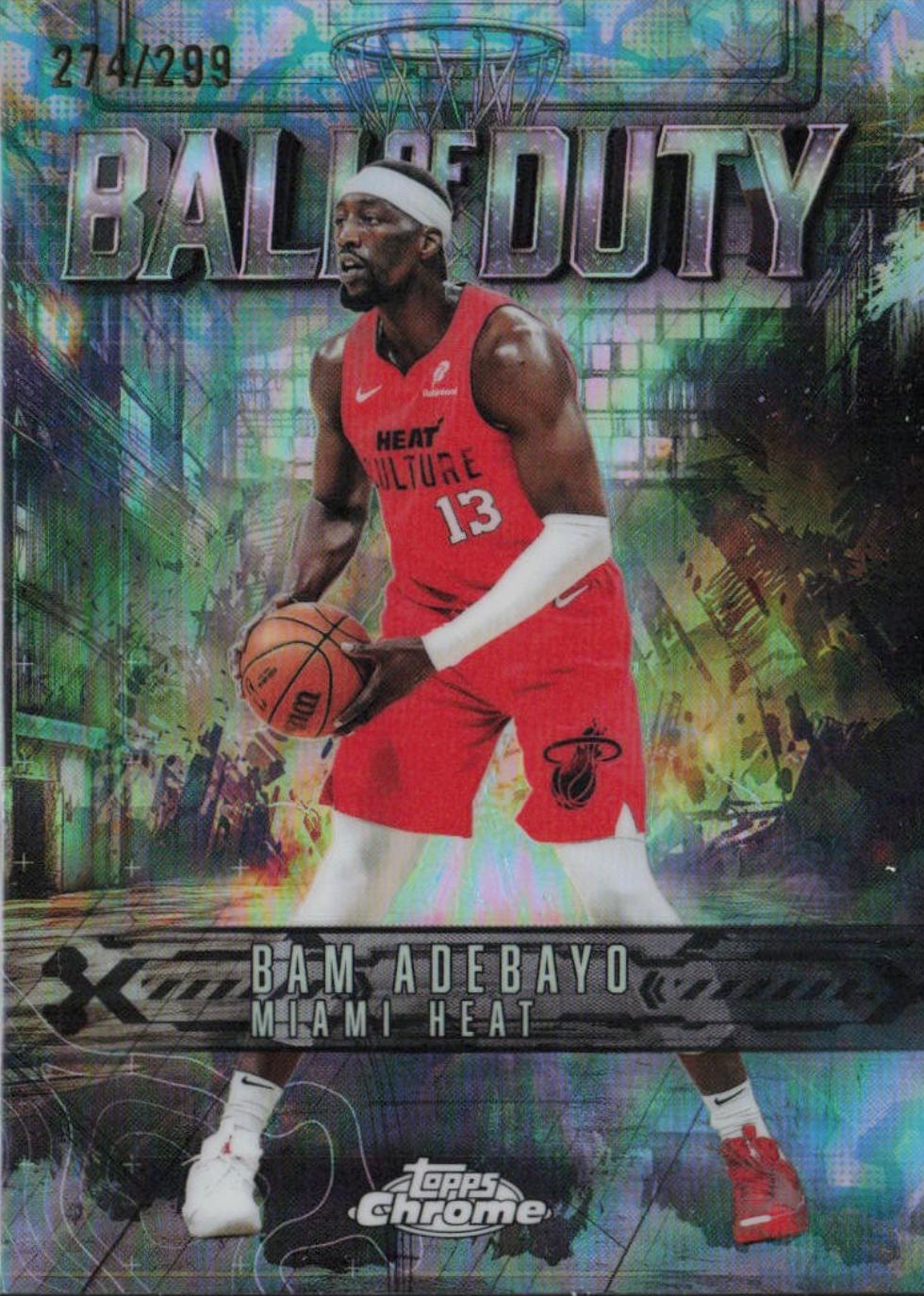 Bam Adebayo [Teal Refractor] #BD-15 Prices | 2025 Topps Chrome
