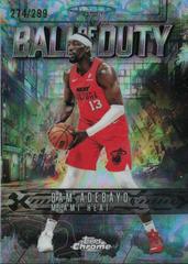 Bam Adebayo [Teal Refractor] #BD-15 Prices | 2025 Topps Chrome