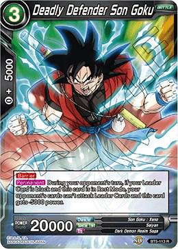 Deadly Defender Son Goku BT5-113 Dragon Ball Super Miraculous Revival