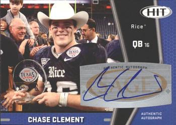 Chase Clement #A61 2009 Sage Hit Autographs Football