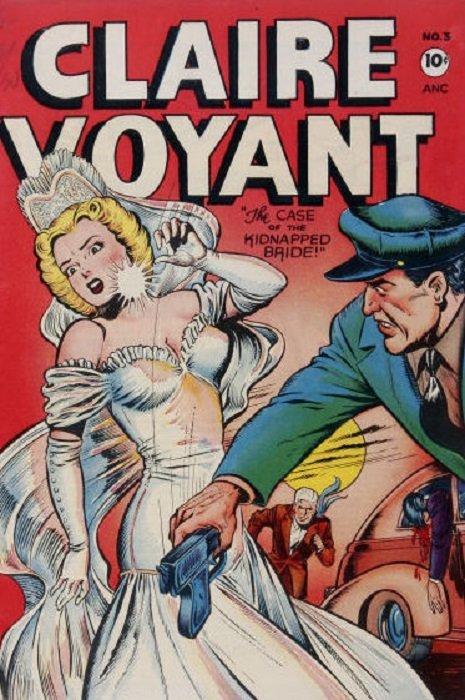 Claire Voyant #3 (1947) Comic Books Claire Voyant