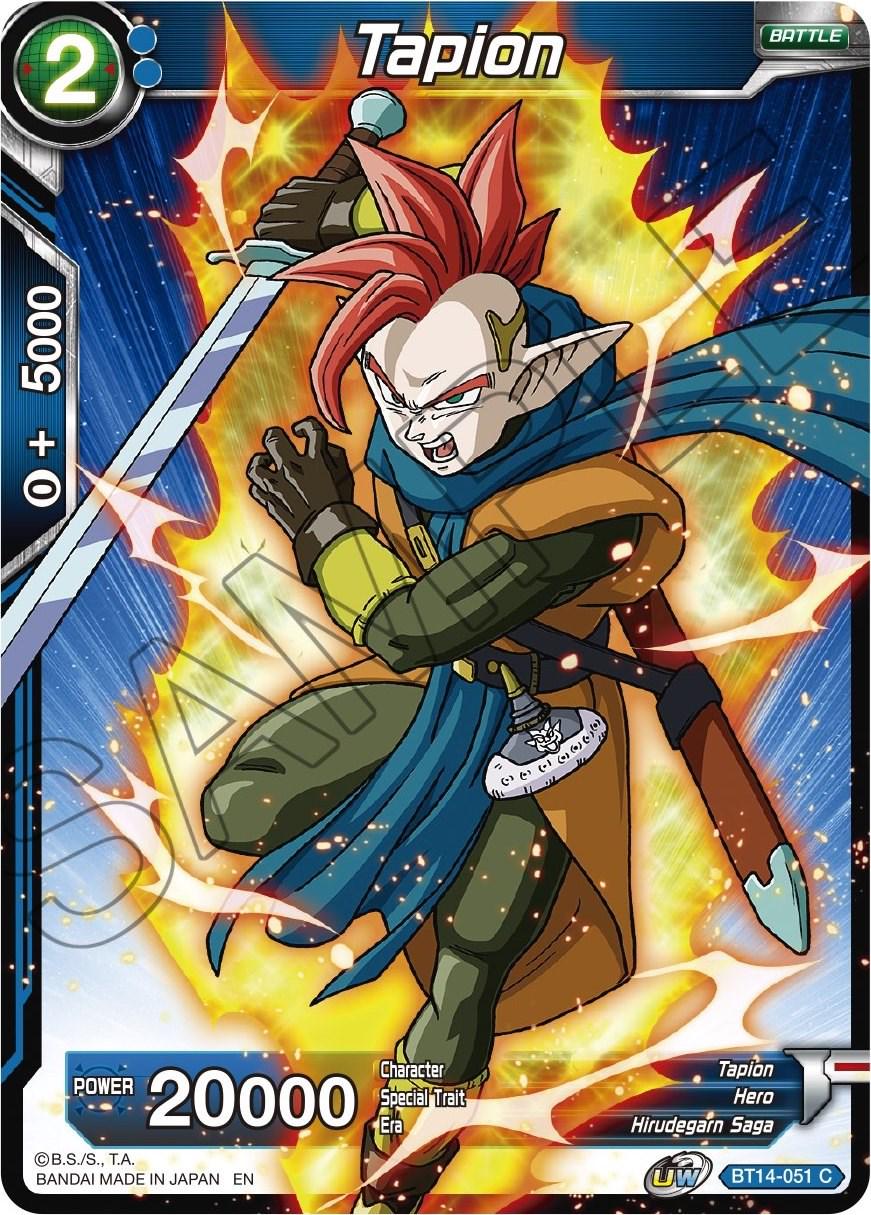 Tapion BT14-051 Dragon Ball Super Cross Spirits