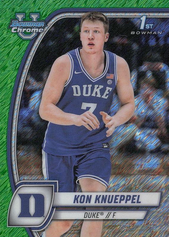 2024 Kon Knueppel [Green Shimmer Refractor] #48