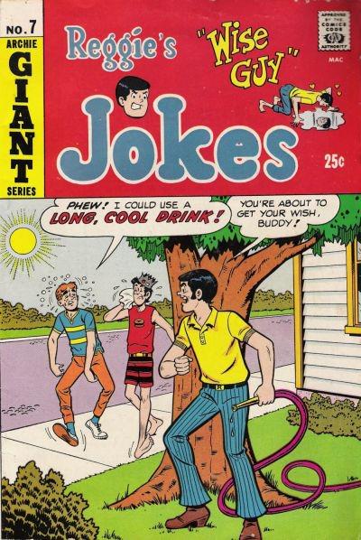 Reggie's Wise Guy Jokes #7 (1969) Comic Books Reggie's Wise Guy Jokes