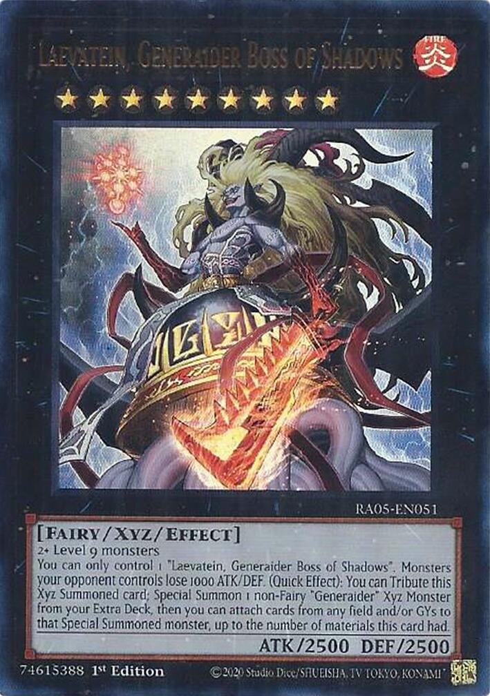 Laevatein, Generaider Boss of Shadows [Ultra Rare] RA05-EN051