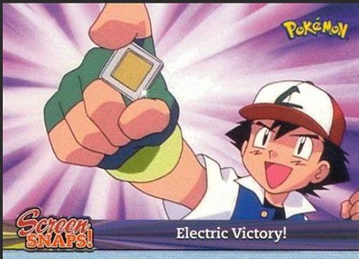 Electric Victory! #Snap02 Pokemon 2001 Topps Johto Champions Episode
