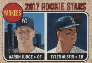 Yankees 2017 Rookie Stars: Aaron Judge / Tyler Austin