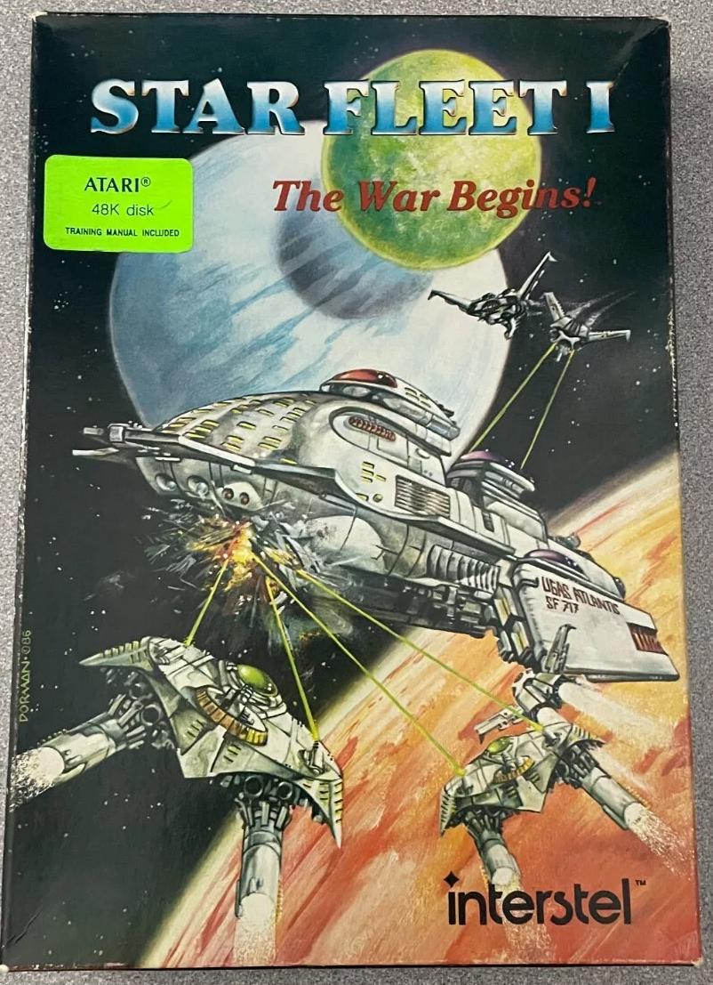 Star Fleet Atari 400