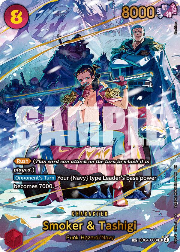 Smoker & Tashigi [SP] EB04-003 Precios | One Piece Extra Booster