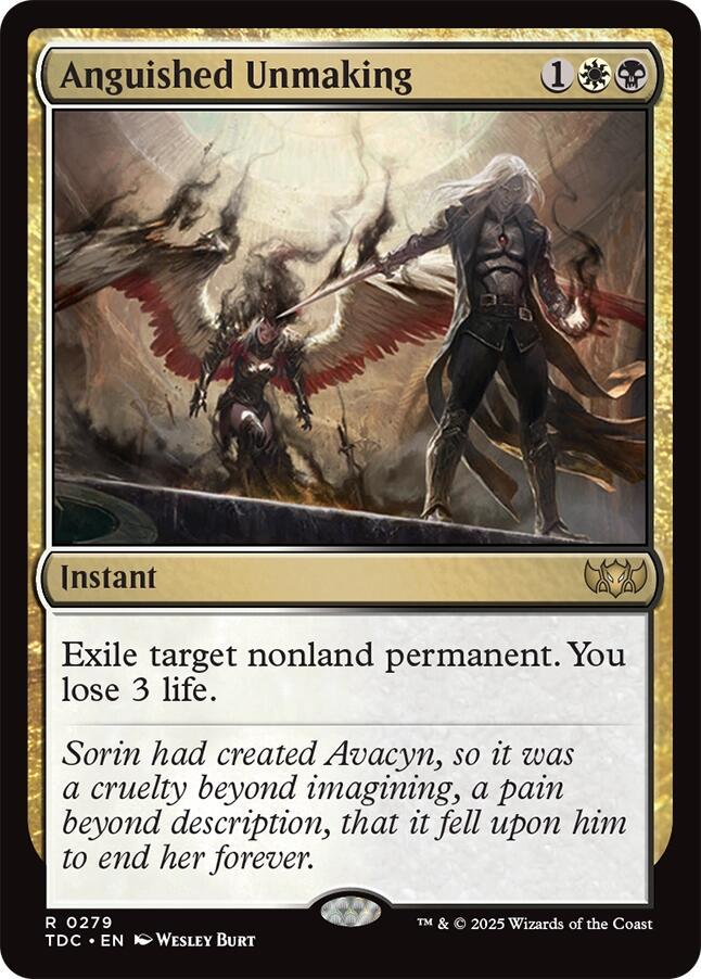 Anguished Unmaking #279 Prices | Magic Tarkir: Dragonstorm Anguished Unmaking #279 Prices | Magic Tarkir: Dragonstorm