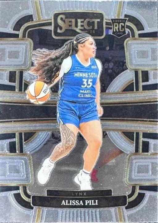 Alissa Pili #34 Basketball Cards 2024 Panini Select WNBA