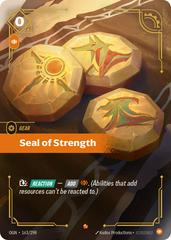 Seal of Strength #163 Prices | Riftbound Origins